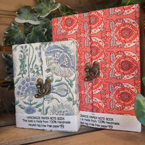 Libreta Block Print Lock 15x20 cm
