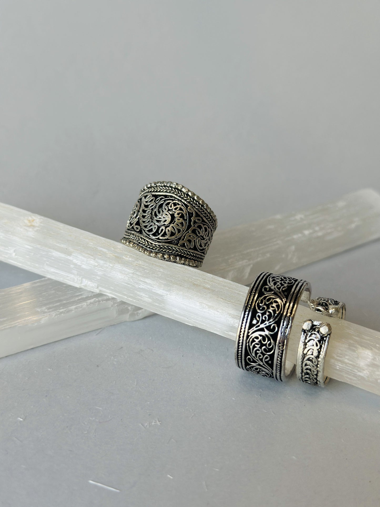 Anillo Grabe plateado