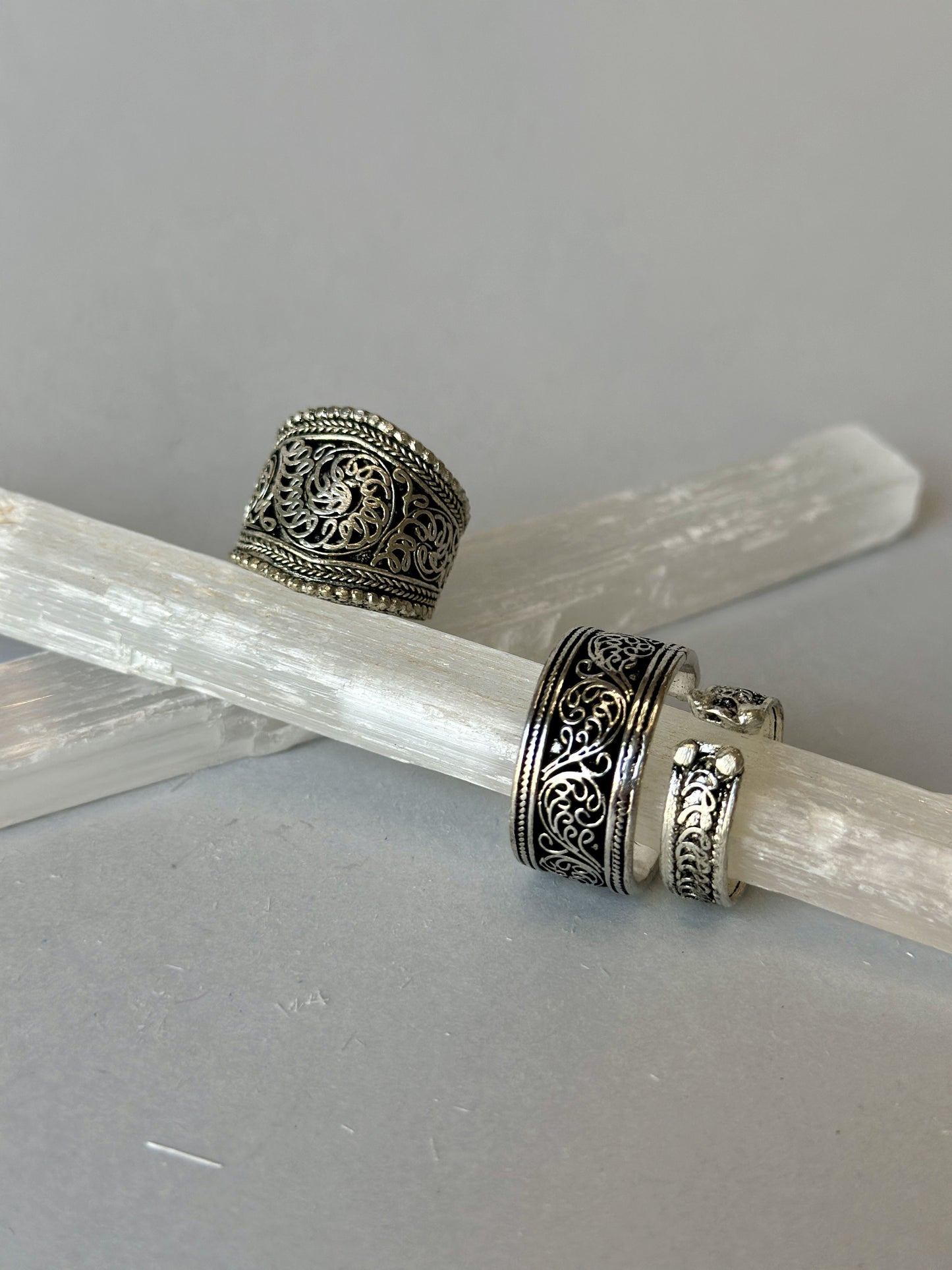 Anillo Grabe plateado