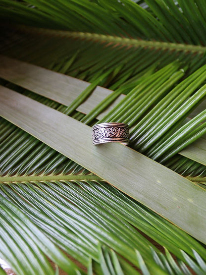 Anillo Grabe plateado