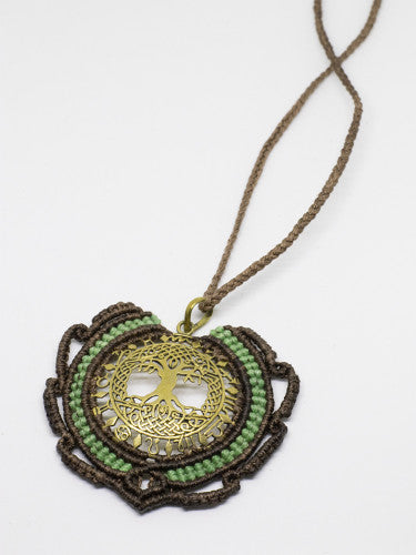 Collar macramé M
