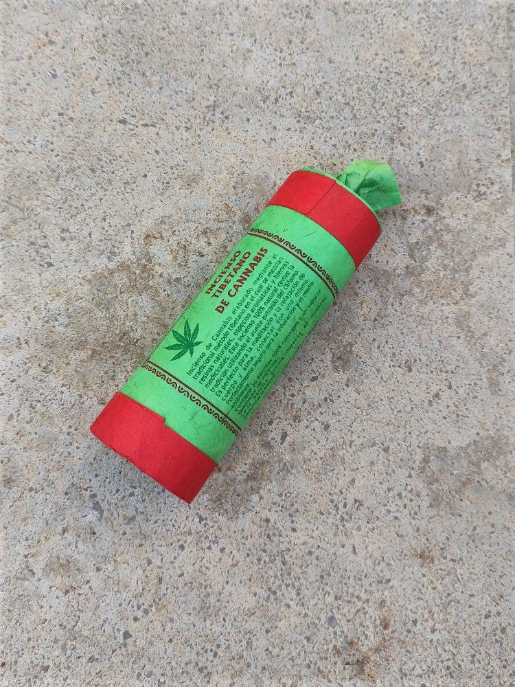 Incienso tibetano natural Cannabis x5