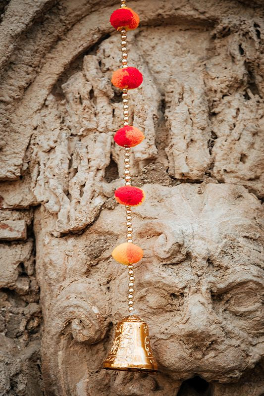 Guirnalda Holi con campana x 10