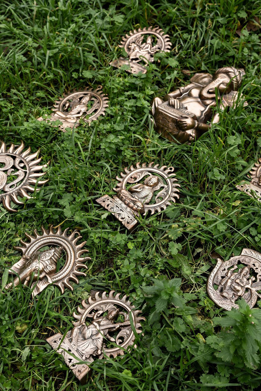 Figura Buda metal