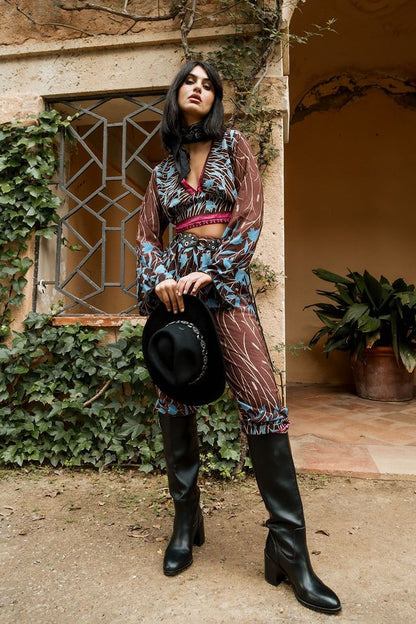 Total Look Binita Top y pantalón