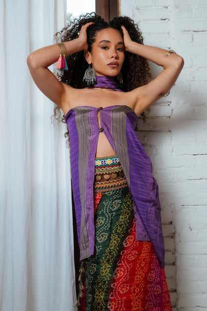 Multiposición Kaftan Saree