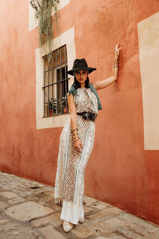 * Plaid Salapp Block Print