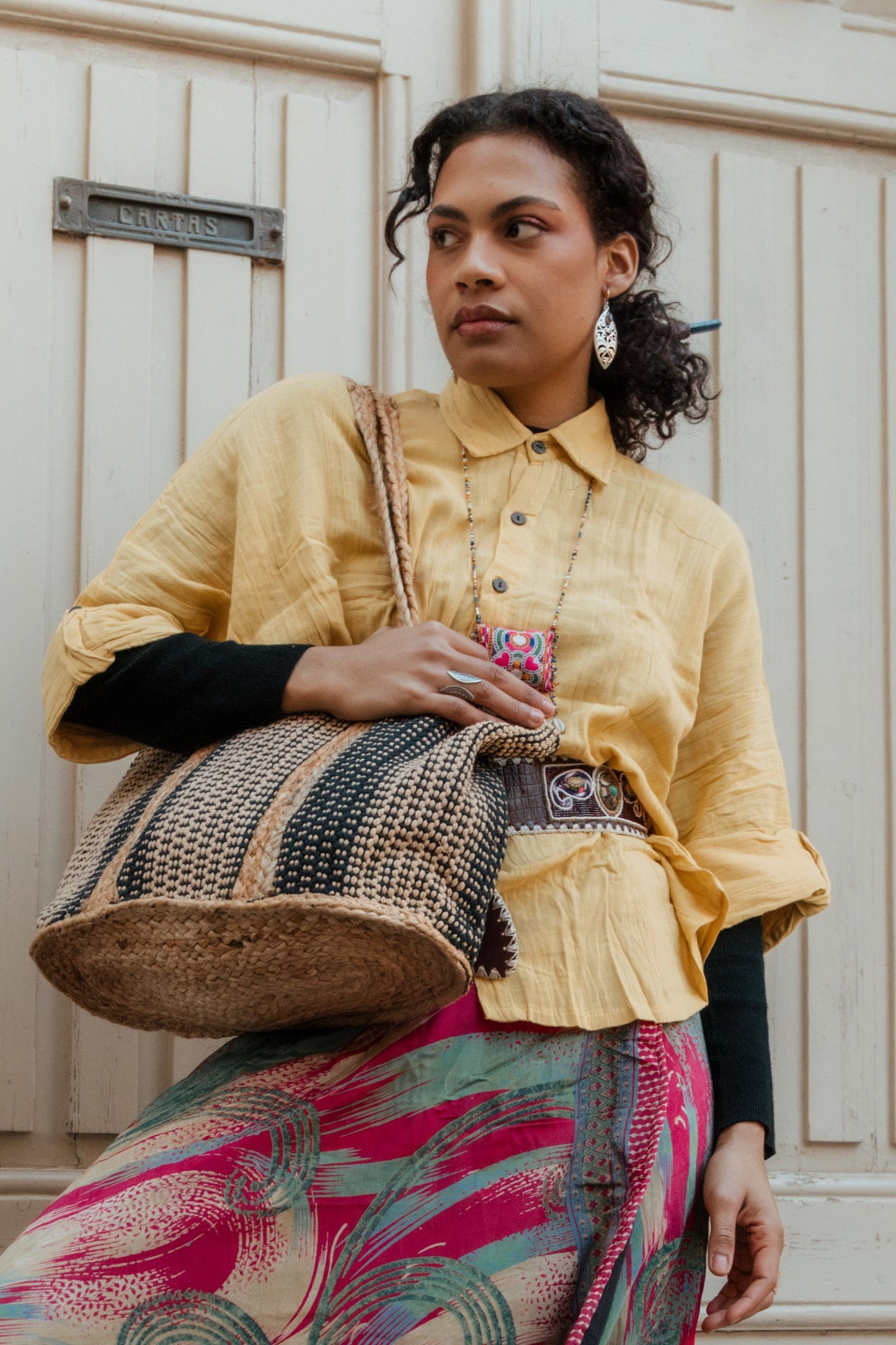 Camisa Oversize Cotton