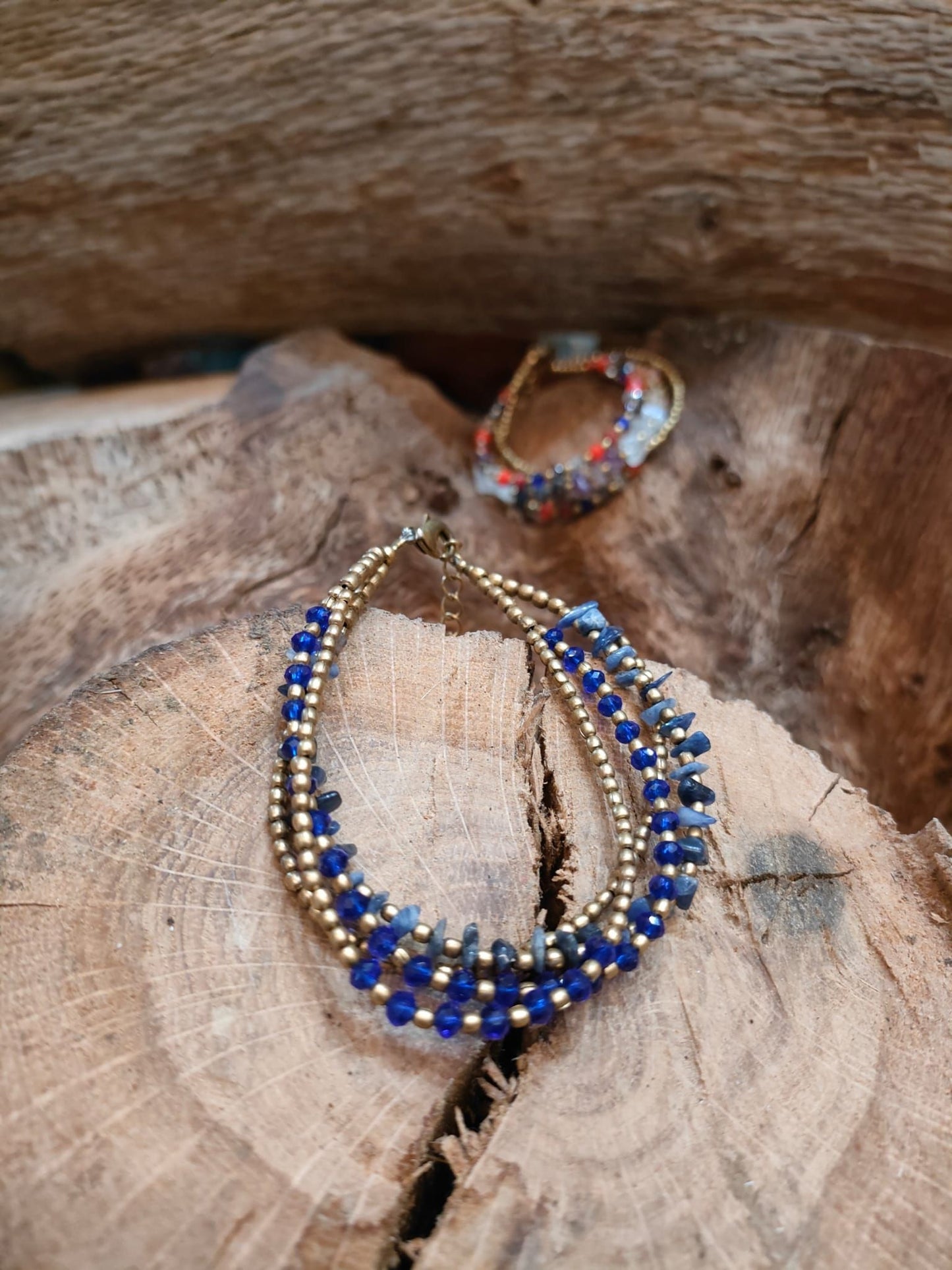 Pulsera Bitbrass minerales