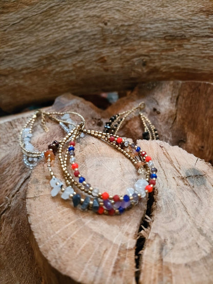Pulsera Bitbrass minerales