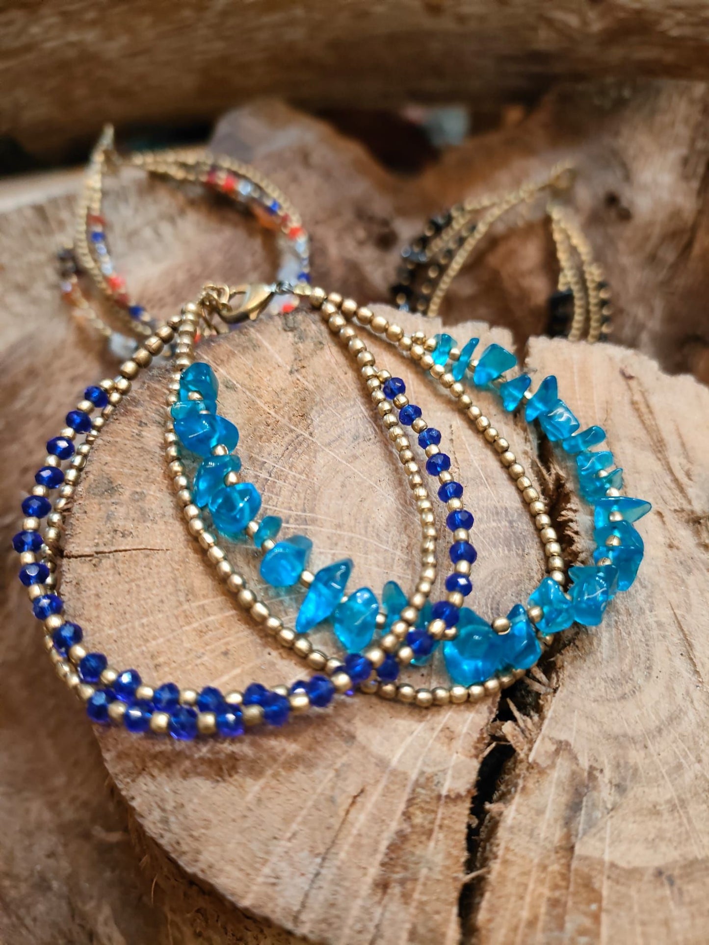 Pulsera Bitbrass minerales