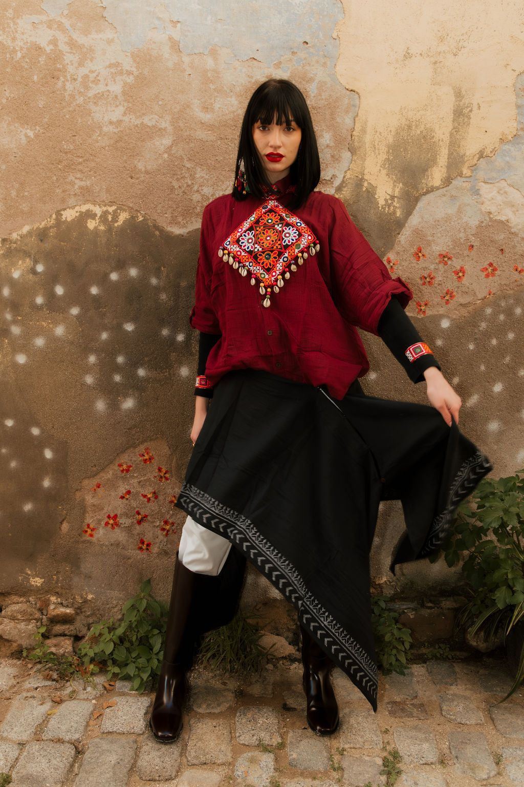 Camisa Oversize Cotton