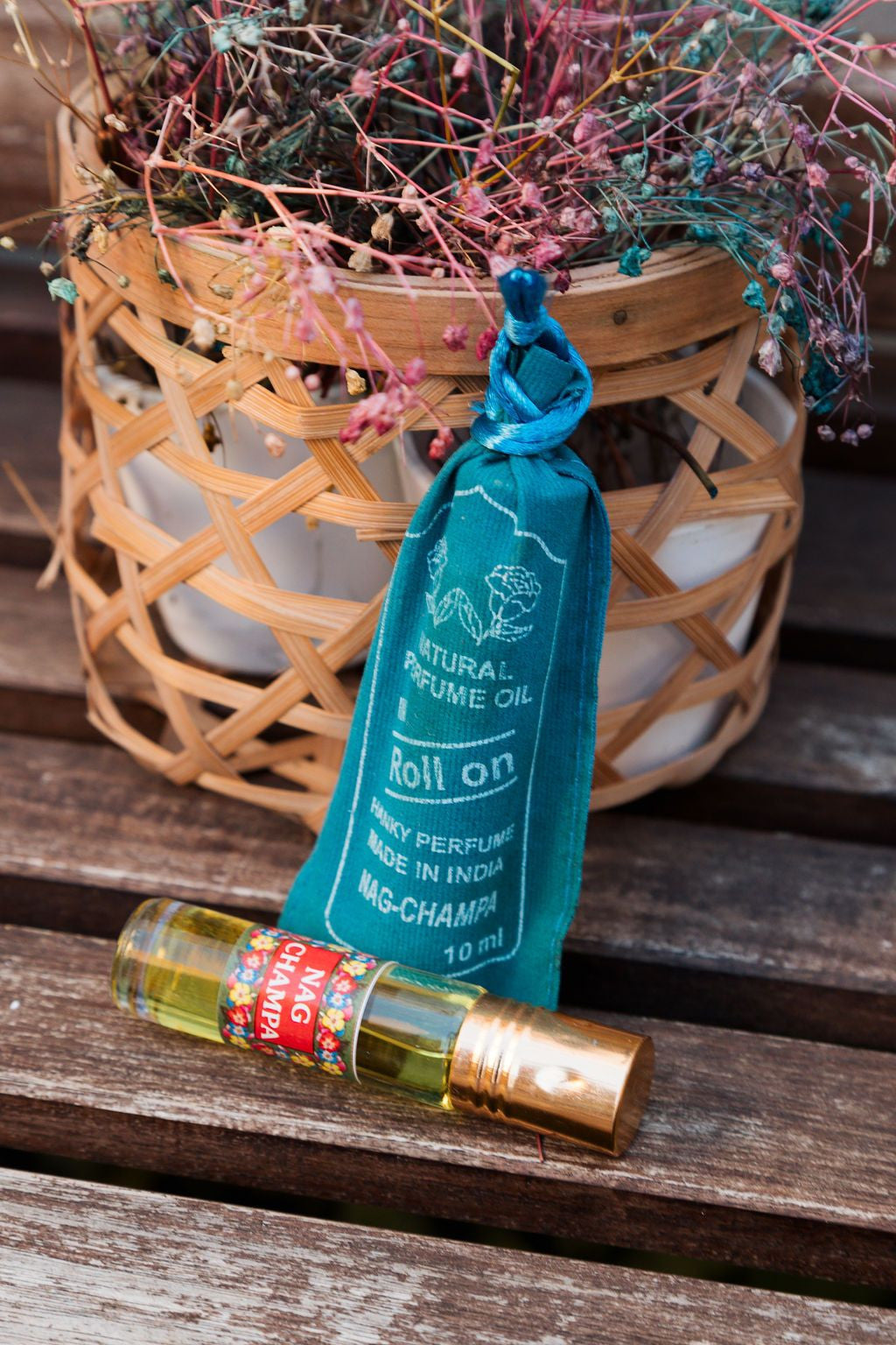 Perfume en esencia roll-on Nag Champa