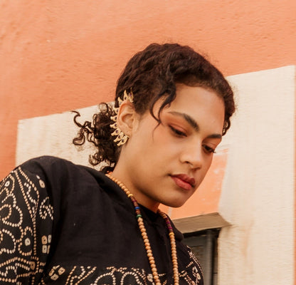 Earcuff mineral dorado