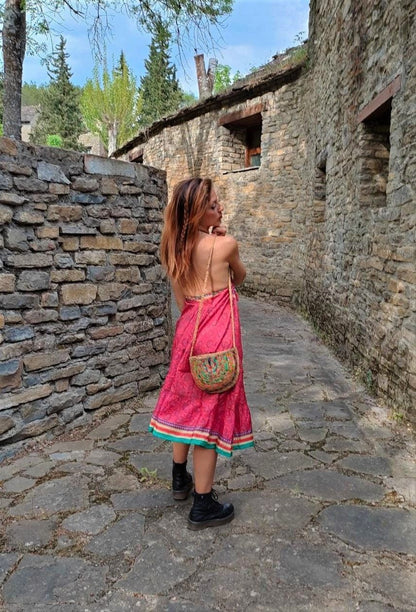 Vestido Kerhavo saree midi