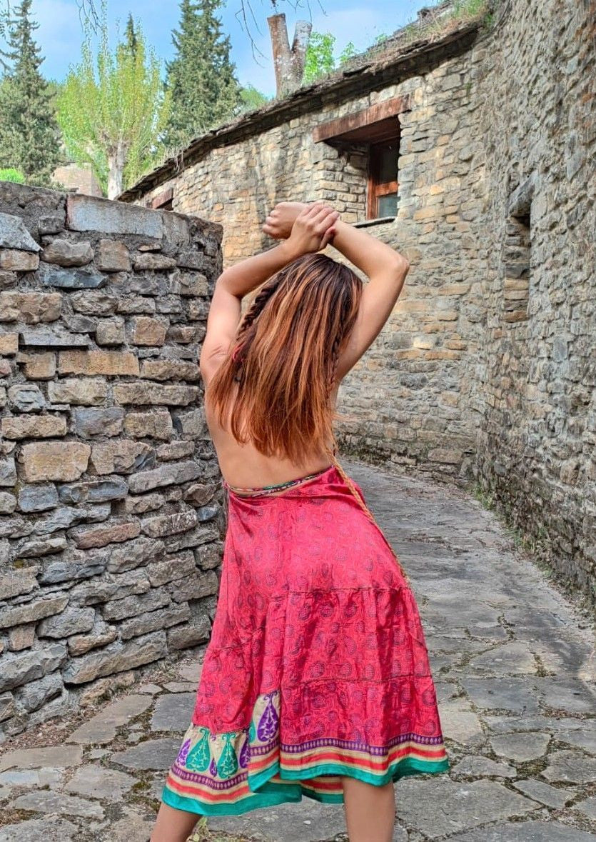 Vestido Kerhavo saree midi