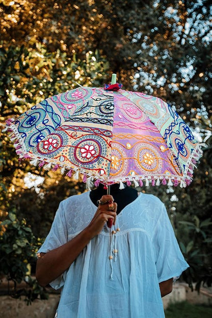 Parasol bordado 60 cm dia