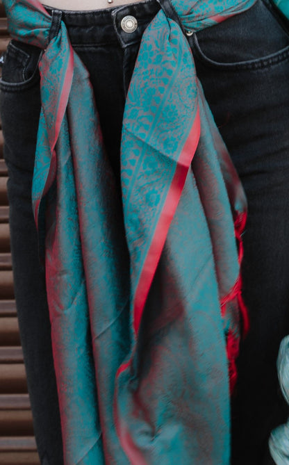 Pack x 5 Foulard hilo de seda
