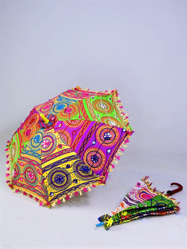 Parasol bordado 60 cm dia
