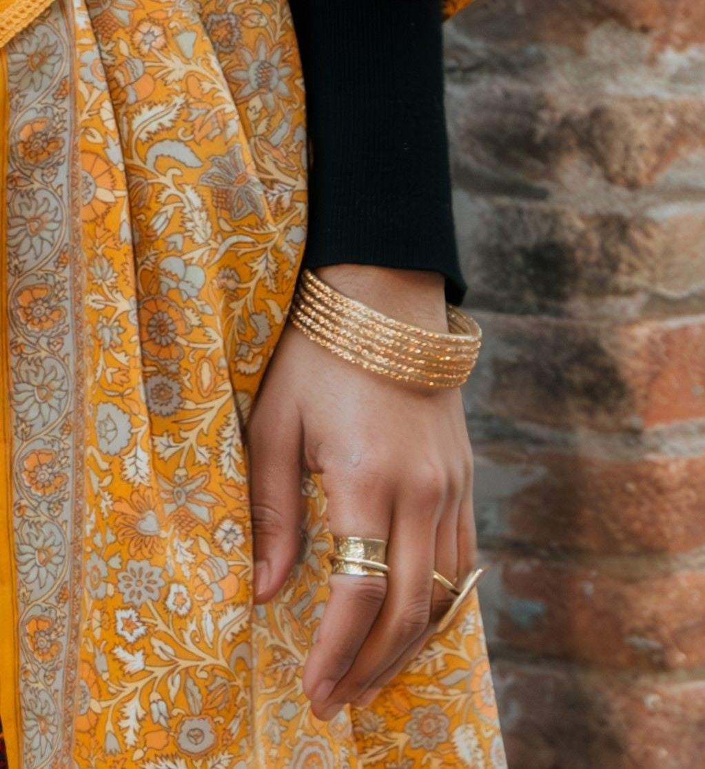 Pulseras Bollywood finitas x 3