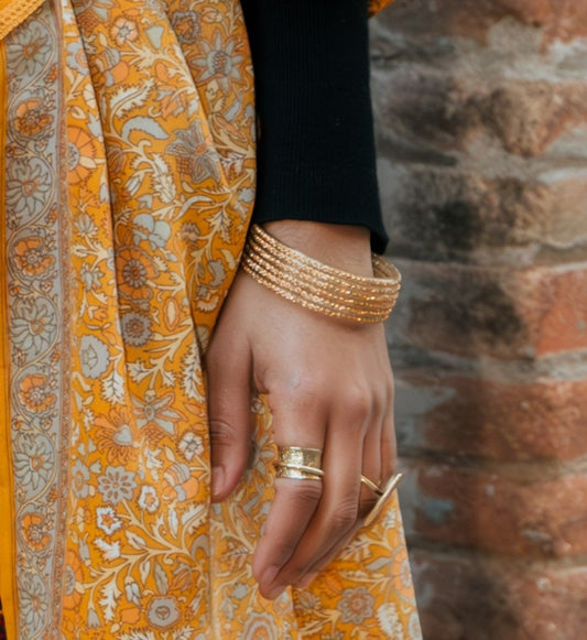 Pulseras Bollywood finitas x 3