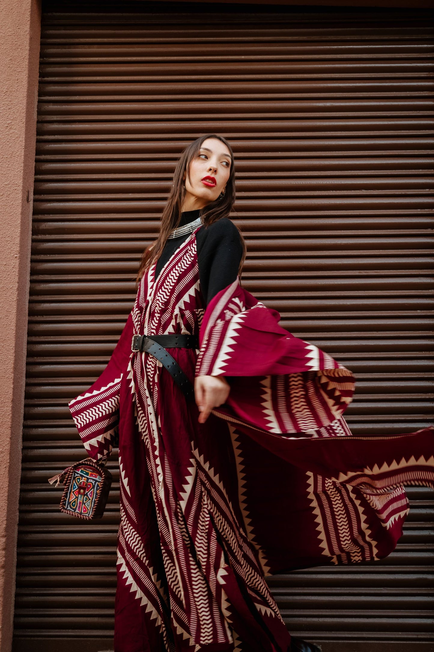 Kimono Jangaly rayon print