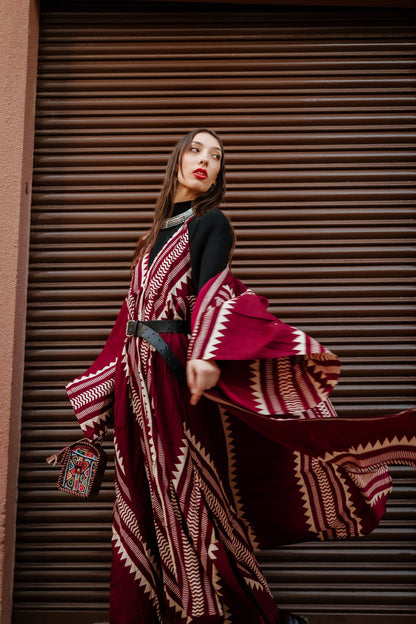 Kimono Jangaly rayon print