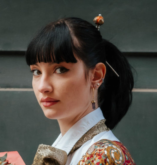 Khala Metal Hair Stick Aguja