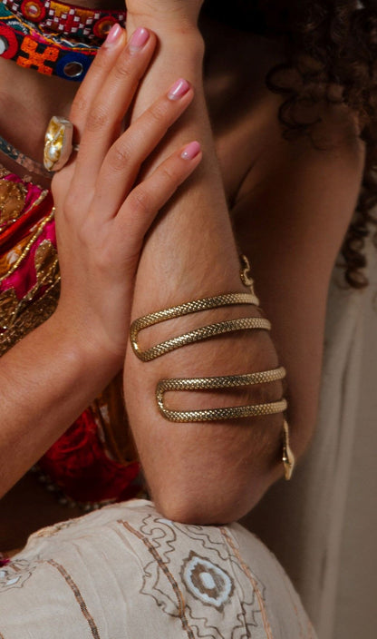 Brazalete Snake gold