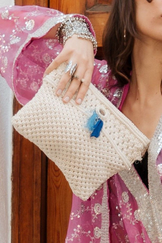 Clutch neceser ganchillo