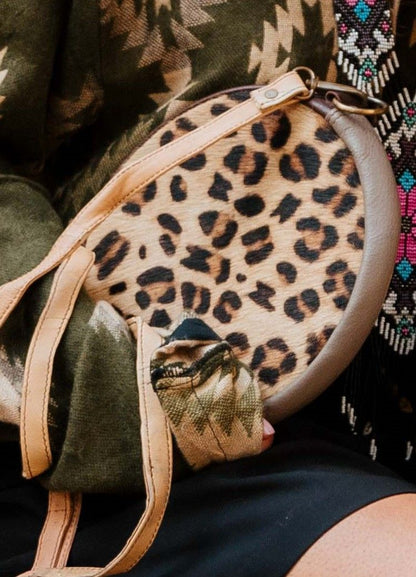 Bolso Redondo Animal Print
