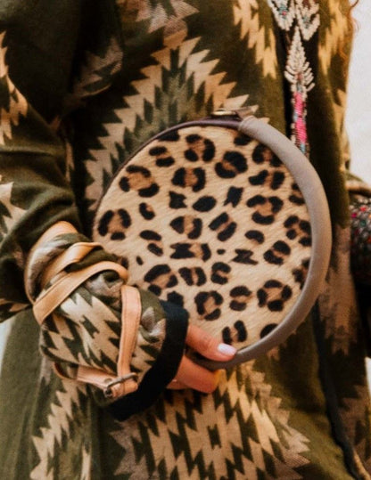 Bolso Redondo Animal Print