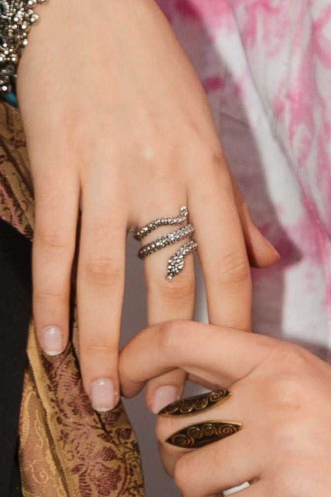 Anillo snake ank plateado