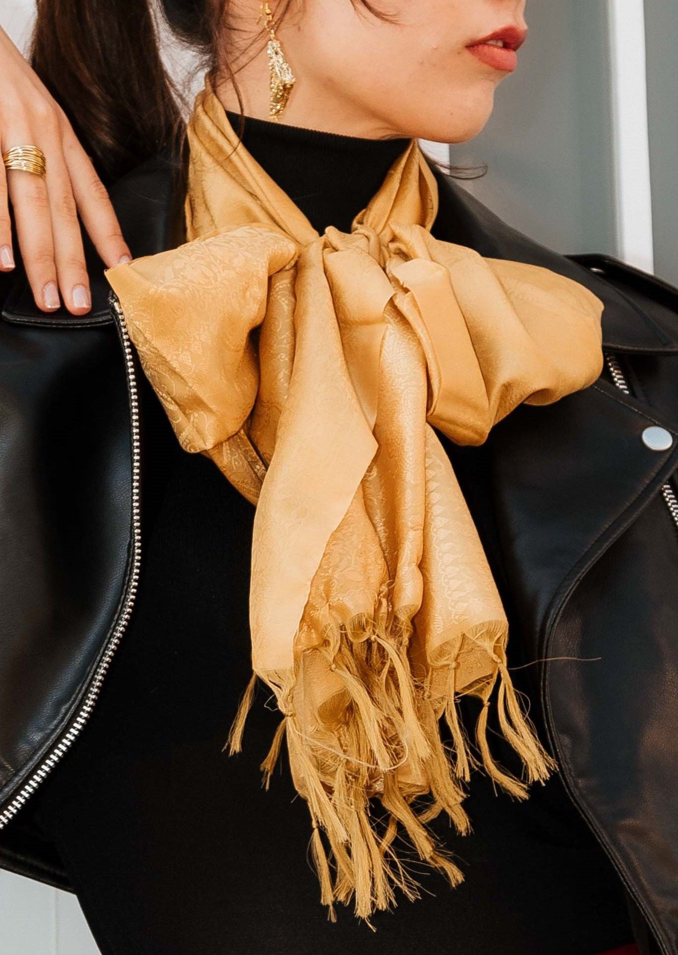 Pack x 5 Foulard hilo de seda