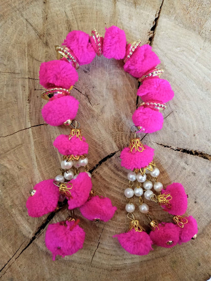 Pulsera Arati Holi pompon