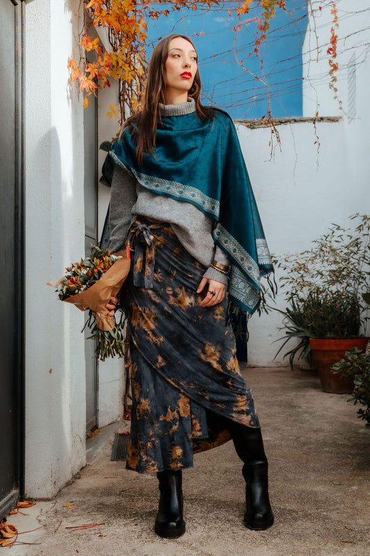 * Falda Pareo Visha Tie-Dye