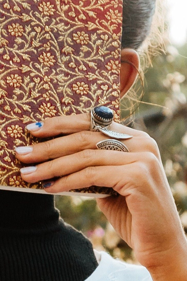 Anillo Qua plateado