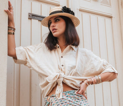 Camisa Oversize Cotton