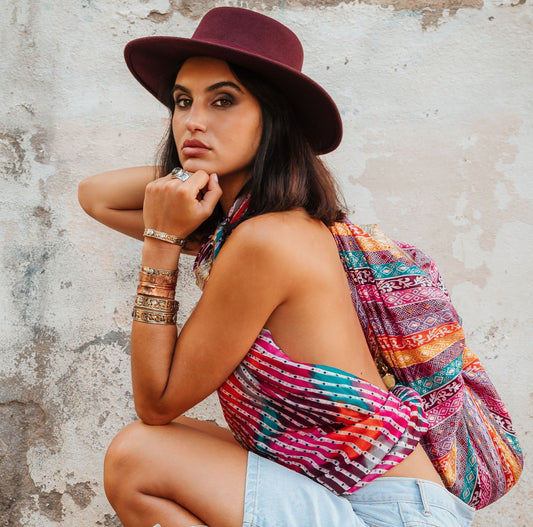Multiposición Dupatta Kalpanei