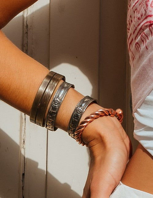 Brazalete Brass doble plain