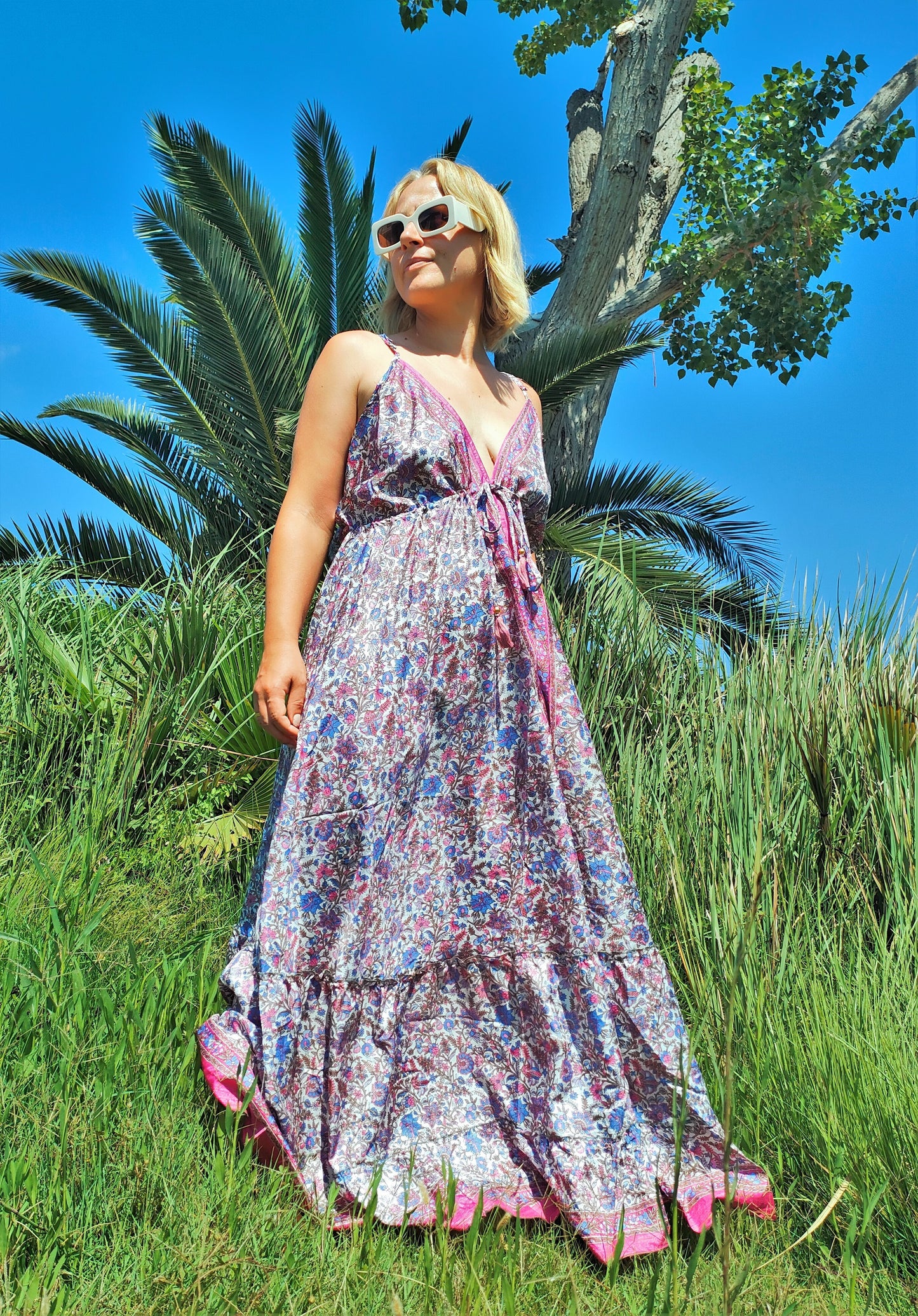 Vestido Palvo Saree