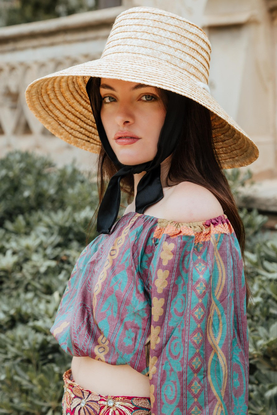 Total Look Blusa Maddhi con Falda Kerha Saree