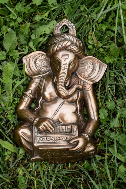 Figura metal Ganesha 40 cm