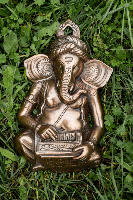 Figura metal Ganesha 40 cm