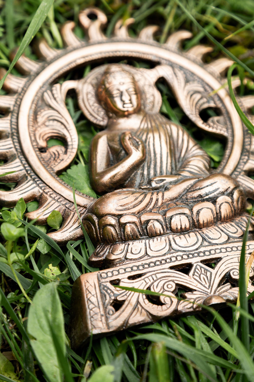 Figura Buda metal