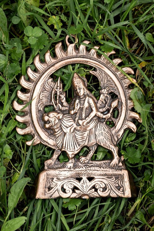 Figura Durga metal