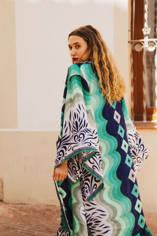 Kimono Jangalyvo Saree