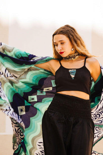 Kimono Jangalyvo Saree