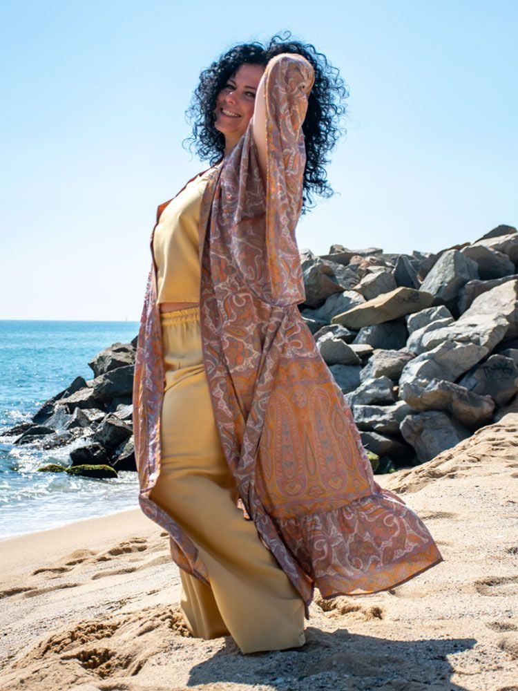 Kimono Jangalyvo Saree