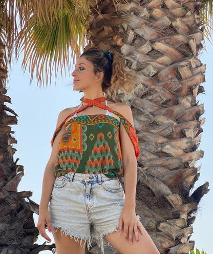 Pack x 5 Top o Bolso Banana Saree